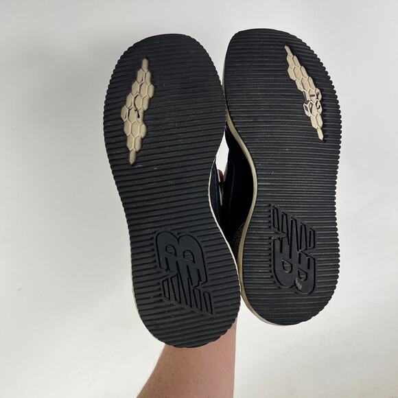 New Balance X-70 Sneakers Women's 8 Black White Lace Up Low Top Running Shoes - Picture 8 of 10